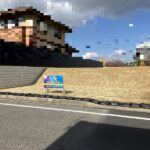 A区画　南面道路